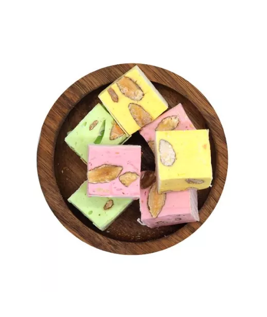 MEYVA - NOUGAT CUBE ASSORTI (AMANDE) - ORIGINE FRANCE - 3KG